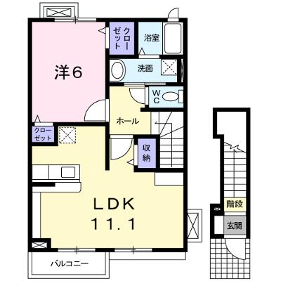 レバンテ・二番舘 202【管理NO：1-016414302-02020】 ★家具家電は申し込み後に搬入します★ ★2026年11月中旬入居可能★の外観画像