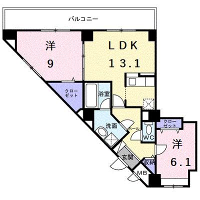エスタプレイス 301【管理NO：1-027697901-03010】 ★家具家電は申し込み後に搬入します★ ★2027年04月上旬入居可能★の外観画像