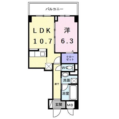 エスタプレイス 202【管理NO：1-027697901-02020】 ★家具家電は申し込み後に搬入します 2027年04月上旬入居可能の外観画像