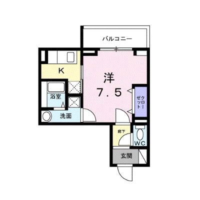 彩　ＫｙｏｔｏＮｉｓｈｉｊｉｎ 201【管理NO：1-027390401-02010】 ★家具家電は申し込み後に搬入します★ ★2027年03月下旬入居可能★の外観画像