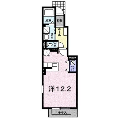 ミニヨンコリーヌ 102【管理NO：1-015280801-01020】 ★家具家電は申し込み後に搬入しますの外観画像
