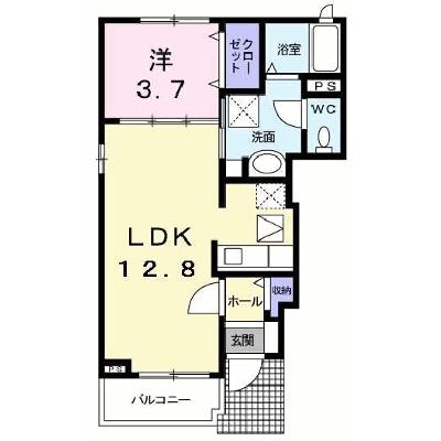プリムローズガーデン 101【管理NO：1-017015501-01010】 ★家具家電は申し込み後に搬入します 2026年08月下旬入居可能の外観画像