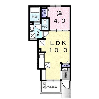 クラール東村　Ｃ 105【管理NO：1-024982903-01040】 ★家具家電は申し込み後に搬入しますの外観画像