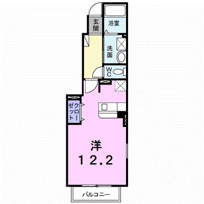カルム　サンリットＡ　Ⅱ 101【管理NO：1-014649802-01010】 ★家具家電は申し込み後に搬入します★の外観画像