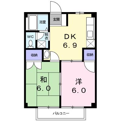 コーポ中岡 201【管理NO：1-002721001-02010】 ★家具家電は申し込み後に搬入します 2026年08月下旬入居可能の外観画像