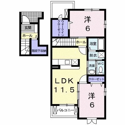 ラ・メゾン爽　Ｂ棟 203【管理NO：1-013548002-02030】 ★家具家電は申し込み後に搬入します★ ★2026年09月上旬入居可能★の外観画像