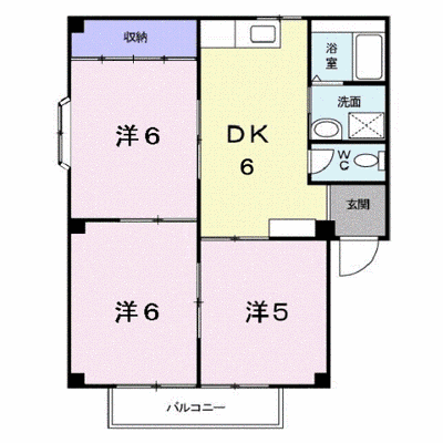 サンハイツ近田Ｂ 201【管理NO：1-005044301-02010】 ★家具家電は申し込み後に搬入します★の外観画像