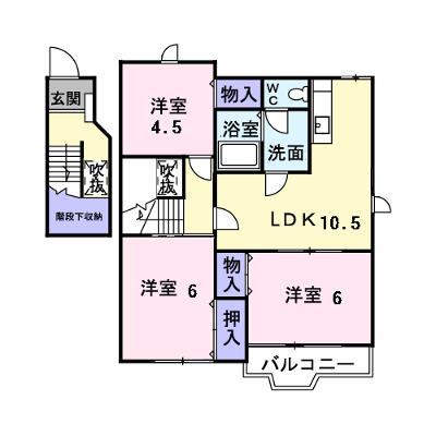 エクセレンテグリシーナⅠ 201【管理NO：1-010908001-02010】 ★家具家電は申し込み後に搬入しますの外観画像