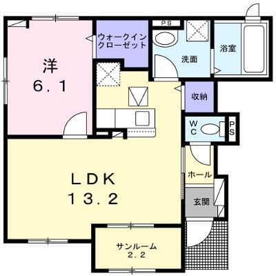 ミミエデン吉野ヶ里 101【管理NO：1-026835501-01010】 ★家具家電は申し込み後に搬入します★の外観画像