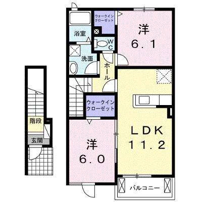 プランドールＭ　Ⅰ 203【管理NO：1-022217501-02030】 ★家具家電は申し込み後に搬入します★ ★2026年08月下旬入居可能★の外観画像