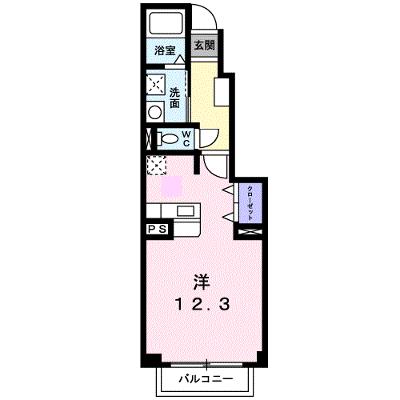 フォレスト　Ｔ・Ｈ 103【管理NO：1-014127001-01030】 ★家具家電は申し込み後に搬入します★の外観画像