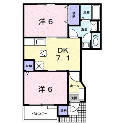 ル・シエルＢ 103【管理NO：1-011774202-01030】 ★家具家電は申し込み後に搬入します 2026年08月下旬入居可能の外観画像