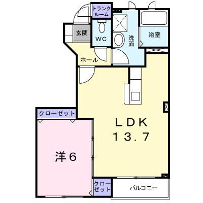 ジュエリーグラン 102【管理NO：1-013982901-01020】 ★家具家電は申し込み後に搬入します★の外観画像