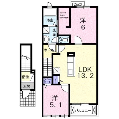 エテルノ 202【管理NO：1-022232701-02020】 ★家具家電は申し込み後に搬入します 2026年08月下旬入居可能の外観画像