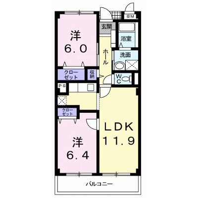 グランデオス 302【管理NO：1-013227301-03020】 ★家具家電は申し込み後に搬入します★ ★2026年10月中旬入居可能★の外観画像