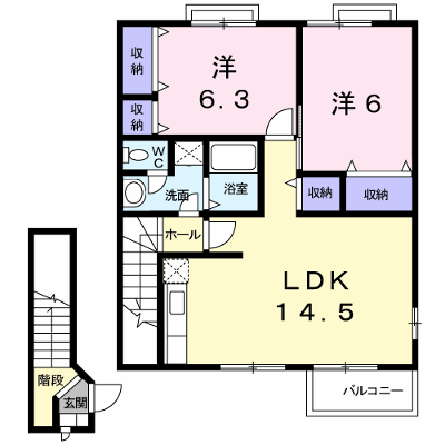Ｐａｌｕｄｅ　Ｐｒｅｓｓｏ　Ｂ 202【管理NO：1-010064102-02020】 ★家具家電は申し込み後に搬入します★の外観画像