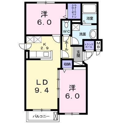 プリマヴェーラ・ルーチェ 401【管理NO：1-016829701-04010】 ★家具家電は申し込み後に搬入します 2026年10月中旬入居可能の外観画像