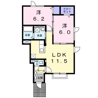 グッドハイム 102【管理NO：1-099210101-01020】 ★家具家電は申し込み後に搬入します 2026年08月下旬入居可能の外観画像