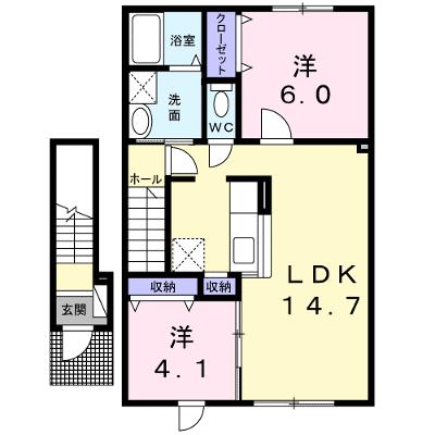 メゾン・ド・フィオーレ 206【管理NO：1-018530601-02060】 ★家具家電は申し込み後に搬入します 2026年09月中旬入居可能の外観画像