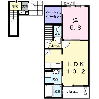 サニー 203【管理NO：1-017558001-02030】 ★家具家電は申し込み後に搬入します 2026年08月中旬入居可能の外観画像
