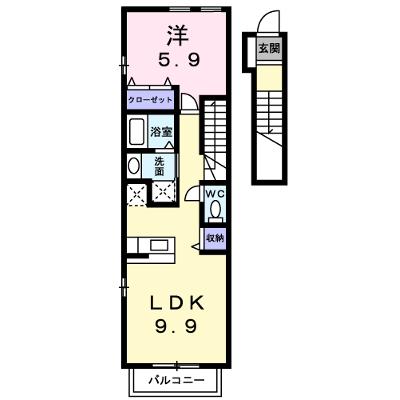 グランツ　エクセレント 203【管理NO：1-012820001-02030】 ★家具家電は申し込み後に搬入します 2026年08月下旬入居可能の外観画像