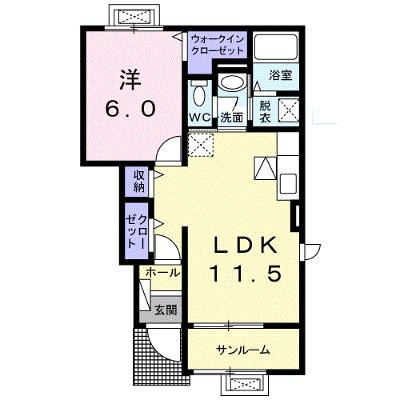 イズミティヒルズＯＮＥ 103【管理NO：1-022316501-01030】 ★家具家電は申し込み後に搬入します★ ★2026年08月下旬入居可能★の外観画像
