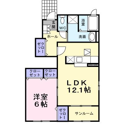 ヴィオラプレッソⅡ 101【管理NO：1-014160802-01010】 ★家具家電は申し込み後に搬入します★ ★2026年08月下旬入居可能★の外観画像