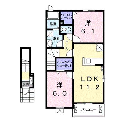 スリーアンジュ 204【管理NO：1-023617901-02040】 ★家具家電は申し込み後に搬入します★ ★2026年09月中旬入居可能★の外観画像