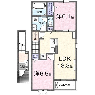 エトワール　Ｃ 204【管理NO：1-027417803-02040】 ★家具家電は申し込み後に搬入します★の外観画像