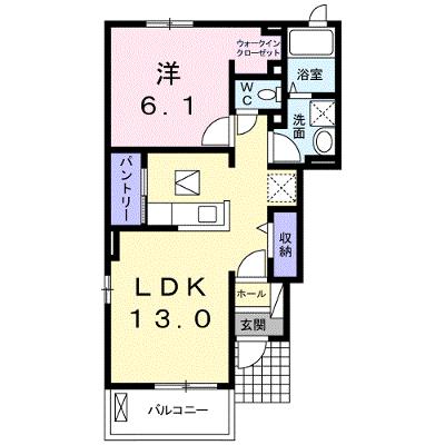 ガーデンハウス　Ｌ．Ａ　Ｂ 101【管理NO：1-019880902-01010】 ★家具家電は申し込み後に搬入します★の外観画像