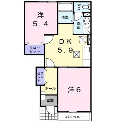 グルービー 103【管理NO：1-012296301-01030】 ★家具家電は申し込み後に搬入します★の外観画像