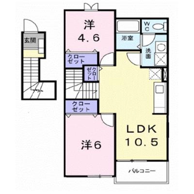 サンライズ 202【管理NO：1-010782701-02020】 ★家具家電は申し込み後に搬入しますの外観画像