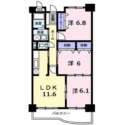 グランデ城南 103【管理NO：1-011924701-01030】 ★家具家電は申し込み後に搬入します★ ★2026年10月上旬入居可能★の外観画像