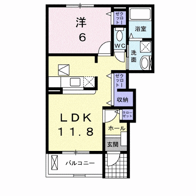 グランツ　ガーデンⅢ 103【管理NO：1-015442703-01030】 ★家具家電は申し込み後に搬入します★の外観画像