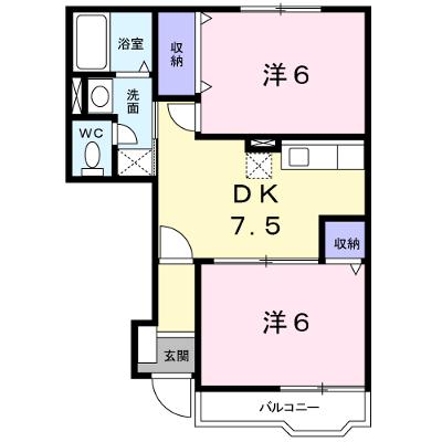 パークサイド・クレイン　Ｂ 102【管理NO：1-009752801-01020】 ★家具家電は申し込み後に搬入します★の外観画像