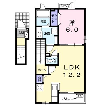 サニーメゾン 201【管理NO：1-023802201-02010】 ★家具家電は申し込み後に搬入します★ ★2026年09月上旬入居可能★の外観画像