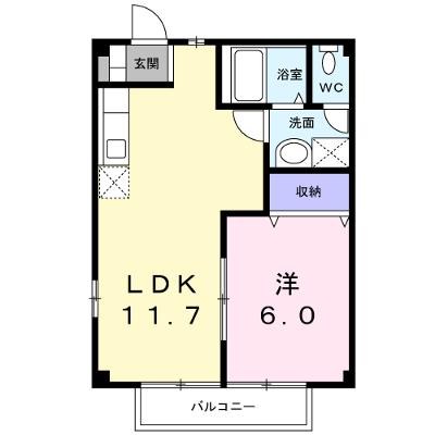 パティオパークＡ 205【管理NO：1-007790401-02040】 ★家具家電は申し込み後に搬入します★の外観画像