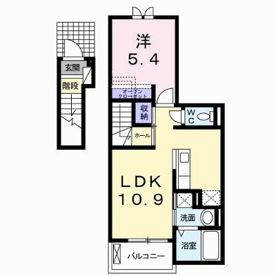 メゾン　マローネ 203【管理NO：1-021851201-02030】 ★家具家電は申し込み後に搬入します★の外観画像