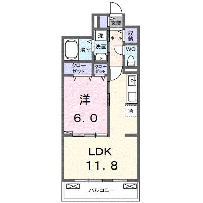 パインズ　グレイス－Ｖ 205【管理NO：1-028632401-02050】 ★家具家電は申し込み後に搬入します 2027年02月下旬入居可能の外観画像