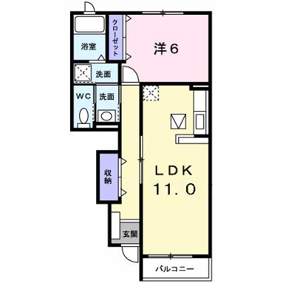エテルノデーア酒門Ｂ 102【管理NO：1-013867102-01020】 ★家具家電は申し込み後に搬入します★ ★2026年09月上旬入居可能★の外観画像