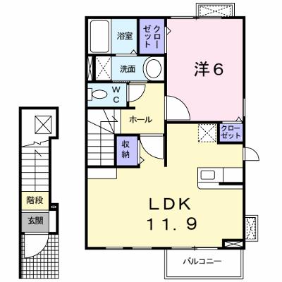 トムトック　Ⅲ 204【管理NO：1-016307301-02040】 ★家具家電は申し込み後に搬入します★の外観画像