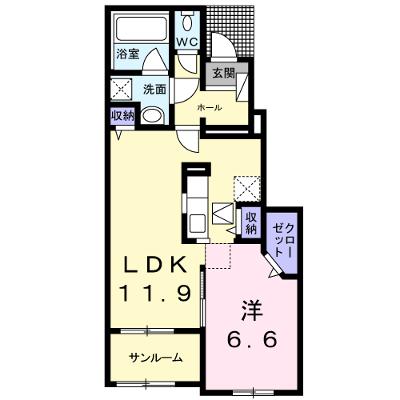 ドルチェ・Ｔ 102【管理NO：1-024999601-01020】 ★家具家電は申し込み後に搬入します 2026年08月中旬入居可能の外観画像