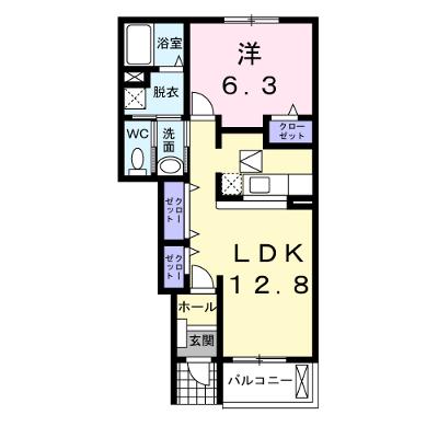 サンリット　ガーデンＥ 102【管理NO：1-012763305-01020】 ★家具家電は申し込み後に搬入します★ ★2026年08月下旬入居可能★の外観画像