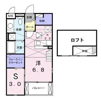 ウエストヒルパーシモン 201【管理NO：1-019129001-02010】 ★家具家電は申し込み後に搬入します★の外観画像