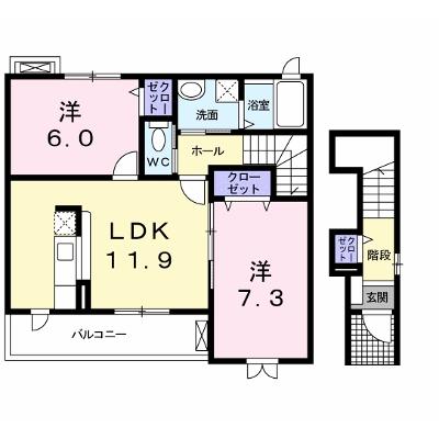 グランベルメゾン 203【管理NO：1-017342201-02030】 ★家具家電は申し込み後に搬入します★ ★2026年10月上旬入居可能★の外観画像