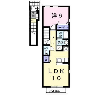 レインボーシャトー 201【管理NO：1-013402801-02010】 ★家具家電は申し込み後に搬入します 2026年08月下旬入居可能の外観画像