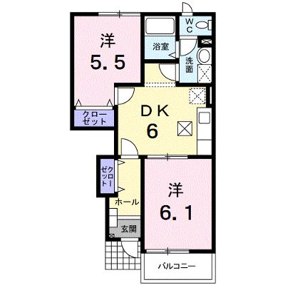 ボンヌ・シャンス 101【管理NO：1-012445901-01010】 ★家具家電は申し込み後に搬入します 2026年08月下旬入居可能の外観画像