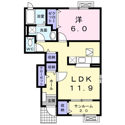 グランドシャンスＢ 103【管理NO：1-014055902-01030】 ★家具家電は申し込み後に搬入します 2026年07月下旬入居可能の外観画像