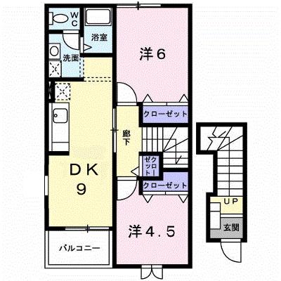 フェアリー・テイル 201【管理NO：1-011637801-02010】 ★家具家電は申し込み後に搬入しますの外観画像