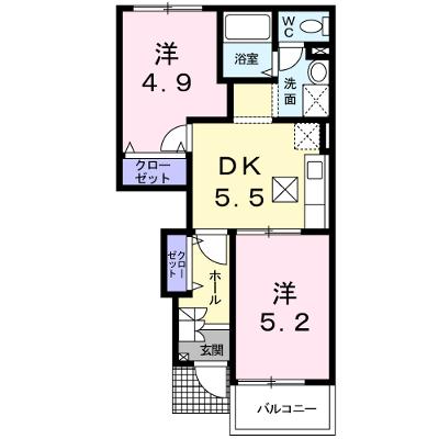 トゥインクル 104【管理NO：1-010775601-01040】 ★家具家電は申し込み後に搬入します★の外観画像